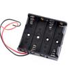 5pcs 1 2 3 4 Slots Ports AA 2AA 3AA 4AA 1.5v 3v 4.5v 6v Size Power Battery Storage Case Box Holder 3Xaa 2xaa Aa With Leads