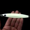 Night Glow Iron Plate Spinner Lure (100g) for Ocean Trolling & Shore Casting