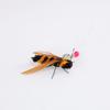 3PCS/5PCS Simulation Hornet Cat Teasing Stick Replacement Head Insect Cat Toy Interactive Pet Toys For Kitten