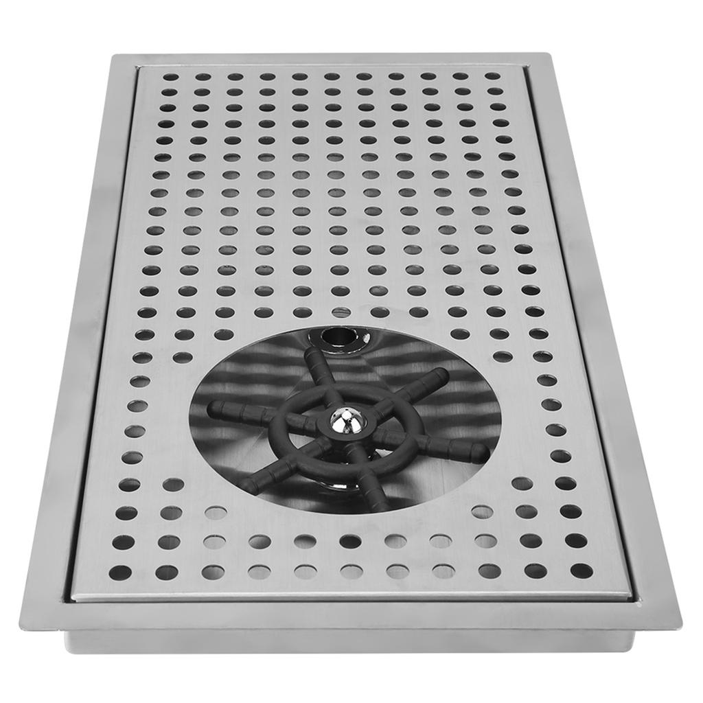 Household Black Stainless Steel Automatic Cup Washer Glass Cleaning Rinser for Coffee Shop