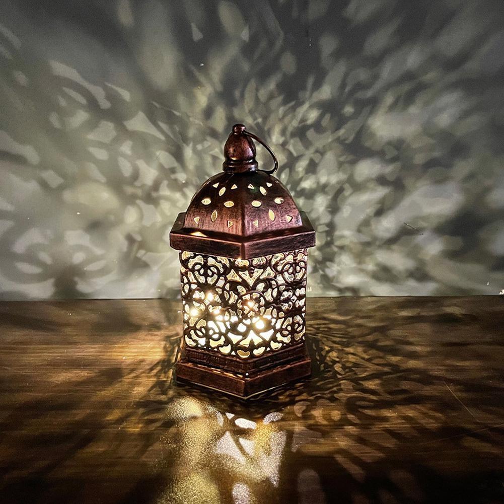 Metal Lanterns Night Light Accessories Home Decoration