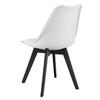 MARK chair - white / black legs x 4