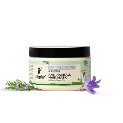 Pilgrim Rosmarino Spagnolo Maschera Capelli Anticaduta 200G Con Biotina Trattamento Rinforzante Capelli 1 Pezzo