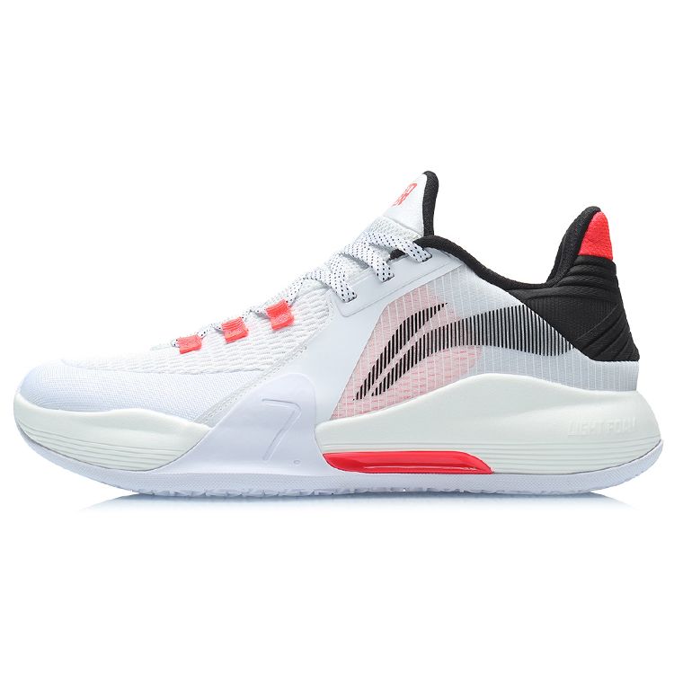 

Li-Ning Blitz 7 White Flame Red Мужские кроссовки Standard-White Fluorescent-Flame-Red ABPR007-1