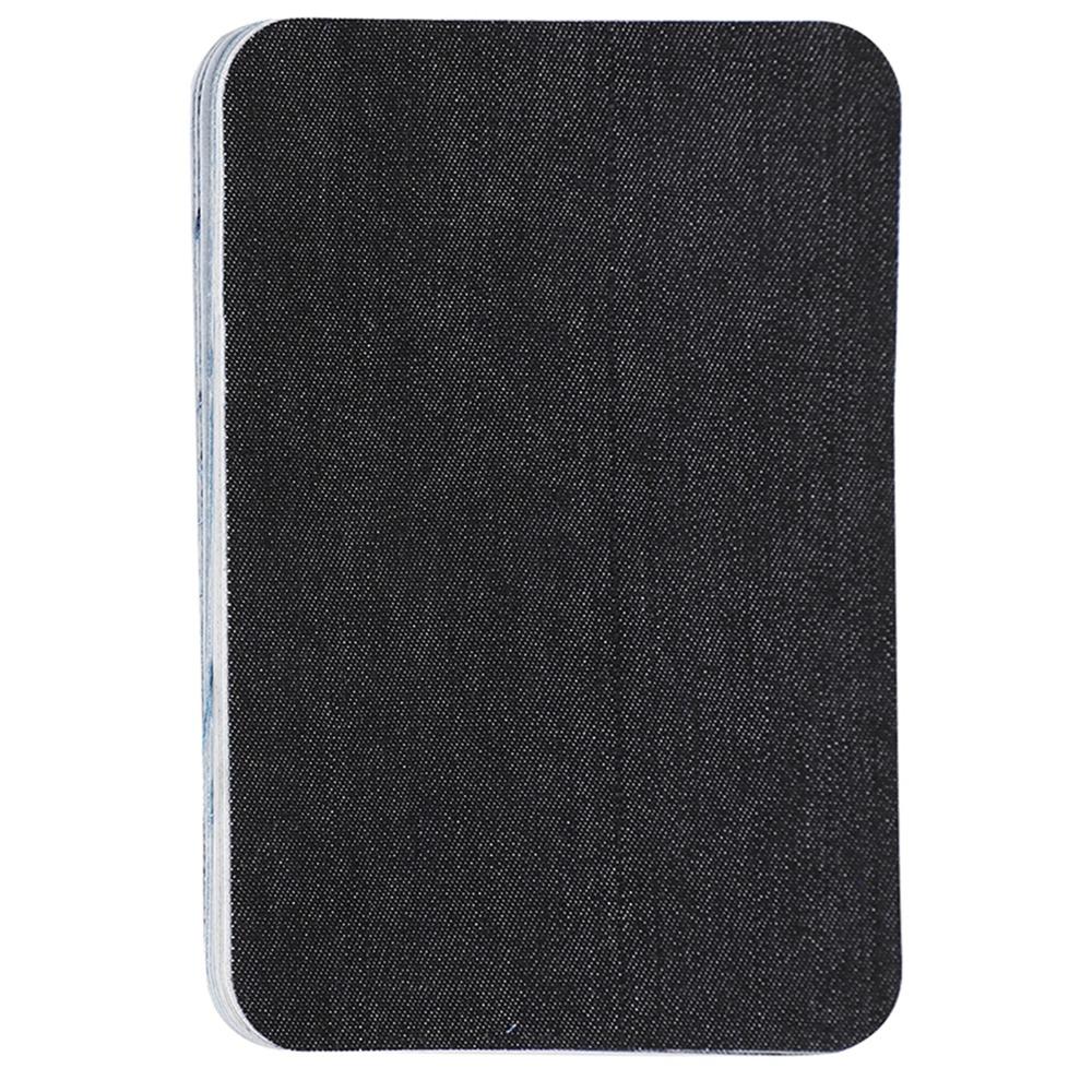 12pcs Square Shape Iron-on Patches Premium Quality Fabric Repair Patches  For Clothing