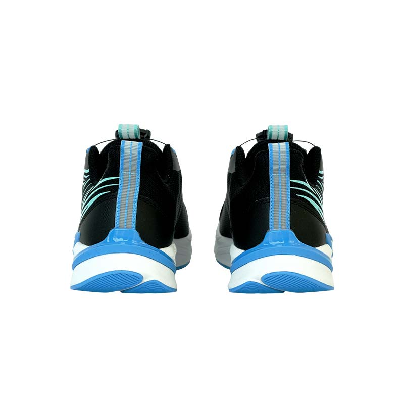 Anta Kids Synthetic Leather Fabric Comfortable Casual Low-Top Running Shoes Kids sneaker Black Table-Blue Clear-Water-Blue 312445511R-4