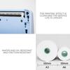 80mm 203DPI Peripage Thermal printer Bluetooth Wireless Photo Notes Pocket Lable Stiker Printer Paper for Birthday Christmas Gift USB