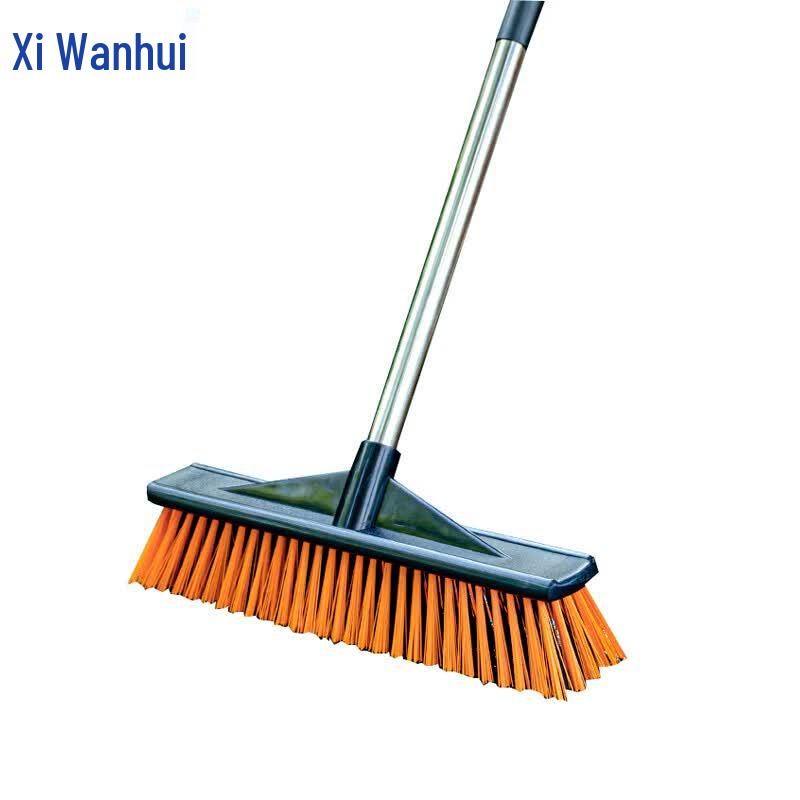 XWH Long Handle Hard Bristle Floor Scrub Brush