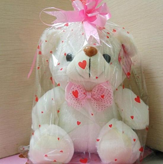 Reynolds Ave 7-Color LED Bear Plush Toy, Perfect for Gifts (Gift Wrapping Available)