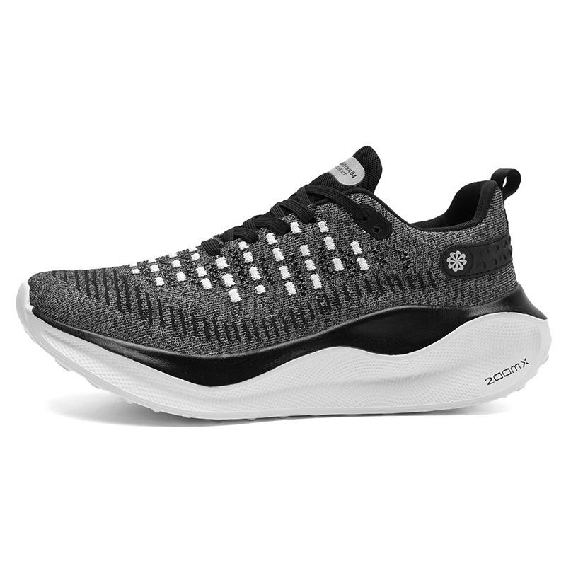 New Sports Shoes Four Seasons Ultra-light Professional Running Shoes Flying Knitted Breathable and Casual The New