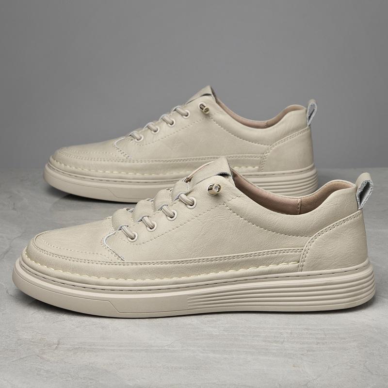 Men's Shoes 2025 Summer New Lace-up-free Board Shoes Casual British Trend Sports Shoes