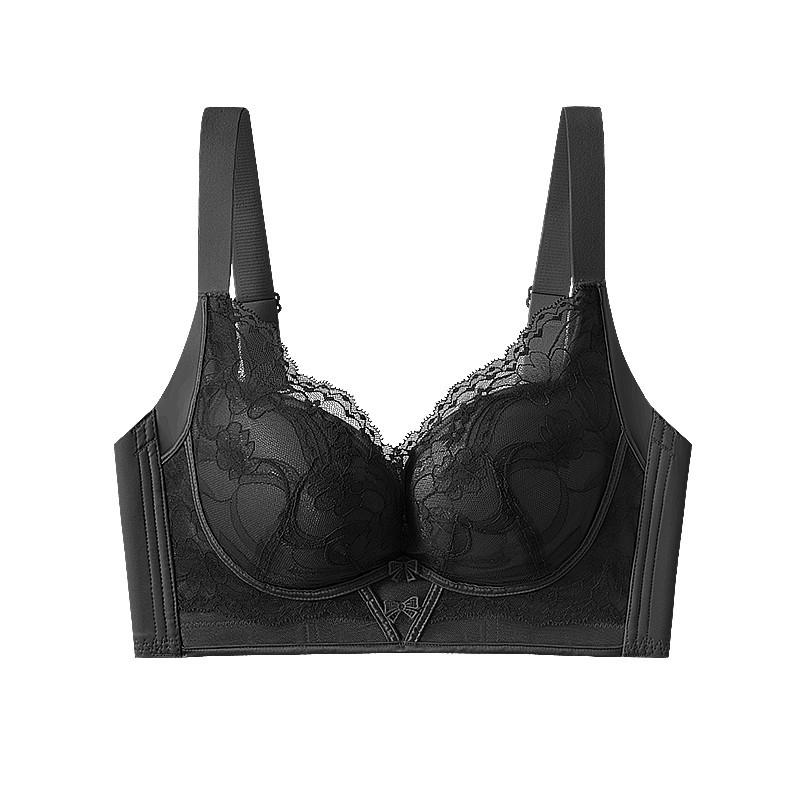 No steel ring, no magnetic collection of secondary breasts, Modal slippery massage cup underwear, women's small breasts gather, anti-sagging 