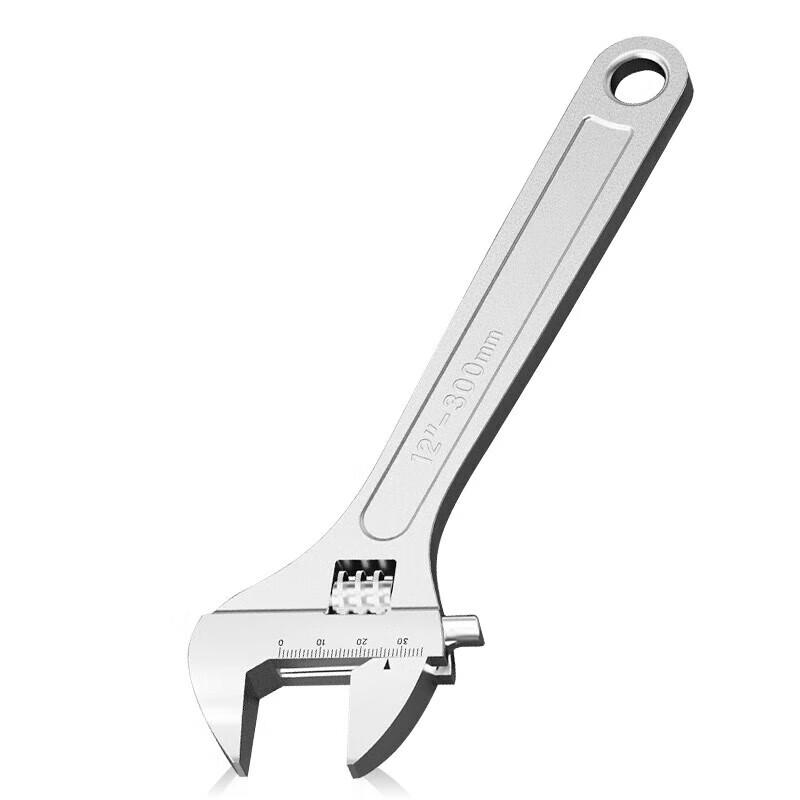 Heavy-Duty Wide Jaw Adjustable Pipe Wrench