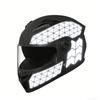 Black Reflective Tape Reflector For Cycling Helmets Improves Safety In Low Light Conditions Adhesive Reflective Sticker