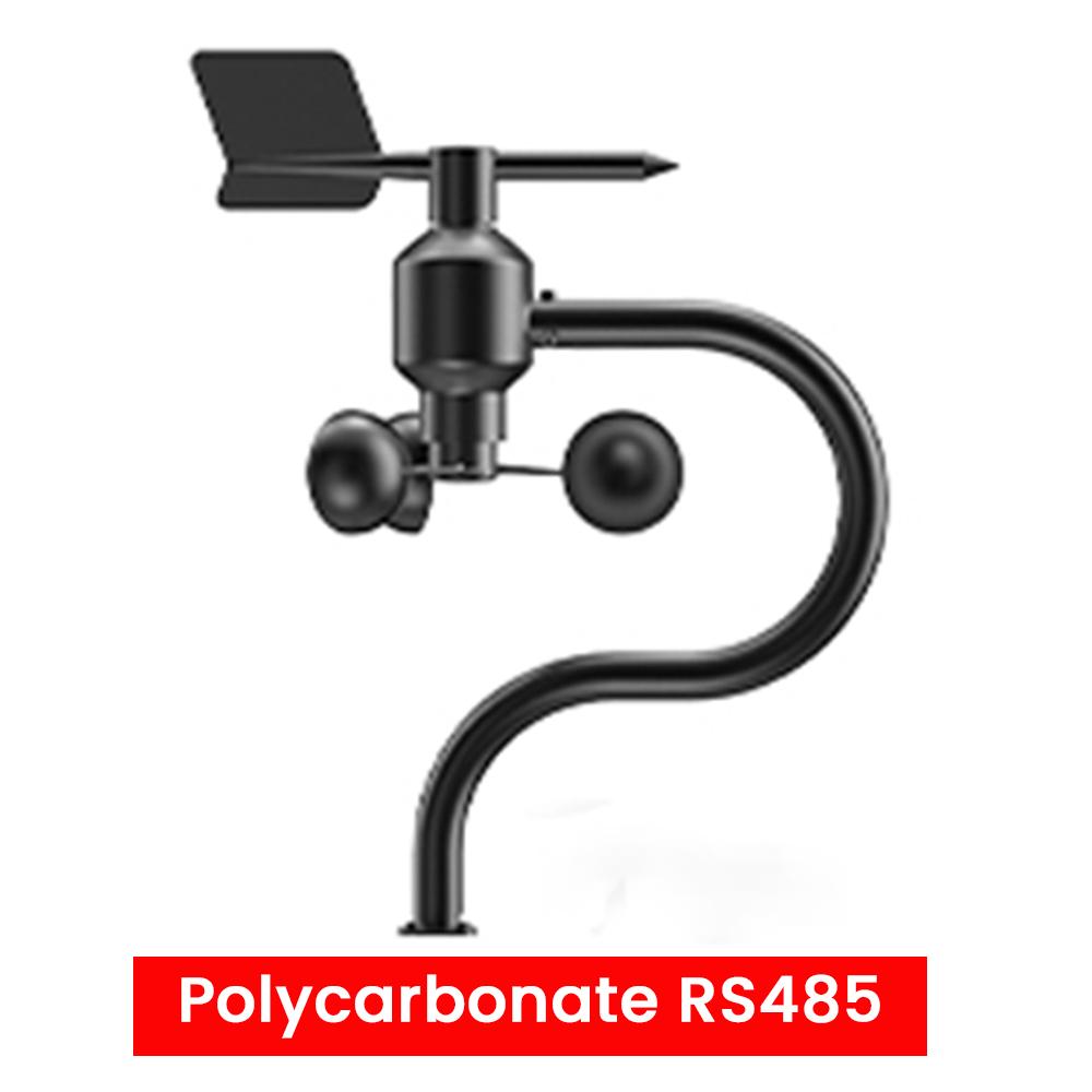 Polycarbon 1-61m/s Wind Speed Sensor 161° Wind Direction Transmitter Agricultural Weather Station Monitoring Transmitter