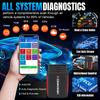 KONNWEI Car OBD2 Full System Scanner Bluetooth Connection App Scan Faults View EPB/DPF Reset Functions Car OBD2 Diagnosis Tool