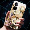 Kwiatowe Wytłaczane Etui 3D Dla vivo iQOO Neo 10 Etui 10Pro Miękkie Silikonowe Etui na Telefon dla vivo iQOO Neo 10 Pro Tylna Pokrywa Coque Torba