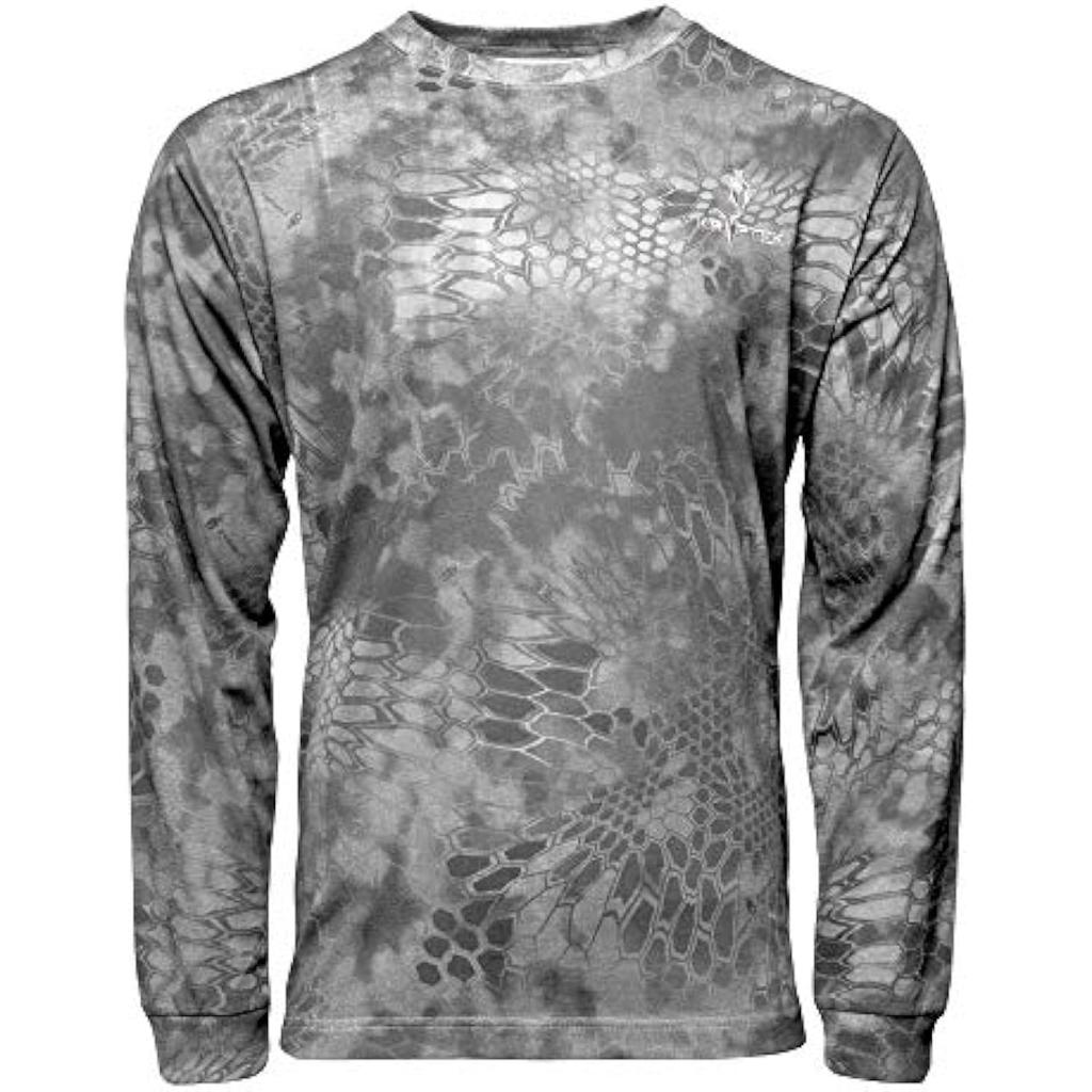 Men's Stalker Long Sleeve T-shirts Outdoor Hiking Climbing Sports Round Neck Long Sleeve T-shirts