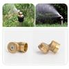 Fine Mist Production Brass Misting Nozzle Robust Design Versatile Applications Effective Cooling For Agricultural Use