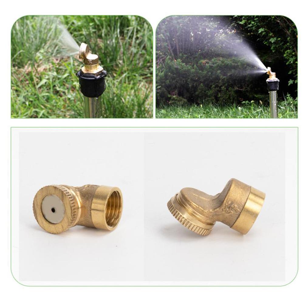 Fine Mist Production Brass Misting Nozzle Robust Design Versatile Applications Effective Cooling For Agricultural Use