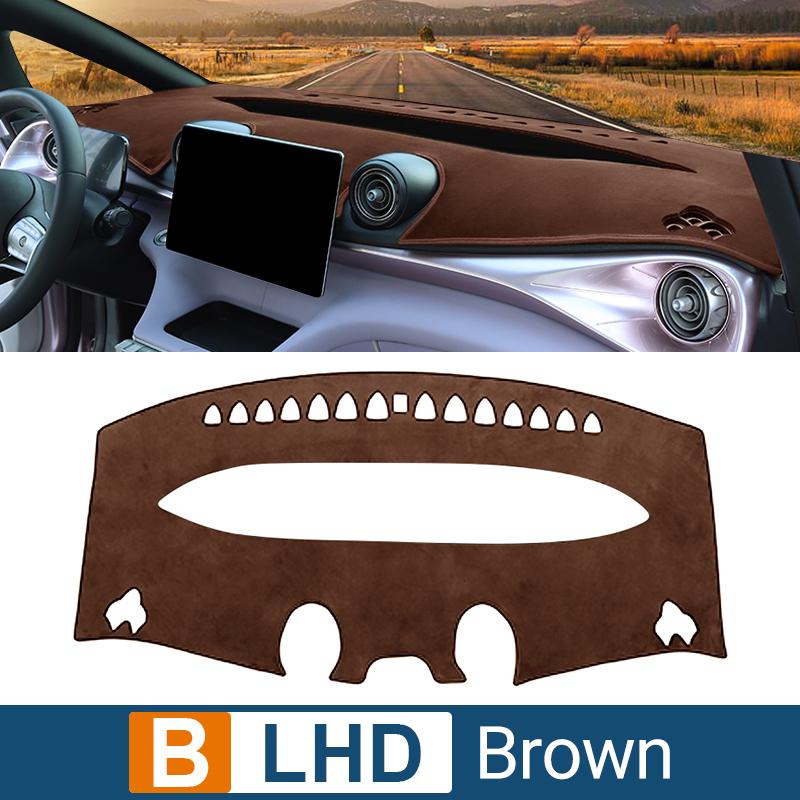 For BYD Dolphin    2024 Car Dashboard Cover Dash Sun Shade Mat Non-slip Pad Accessories