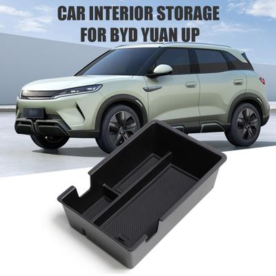 Organizer Konsoli Środkowej dla BYD Yuan UP 2024 2025 Dopasowanie OEM Pudełko do Przechowywania Podłokietnika Instalacja Beznarzędziowa 5L Pojemnik z Przesuwaną Pokrywą