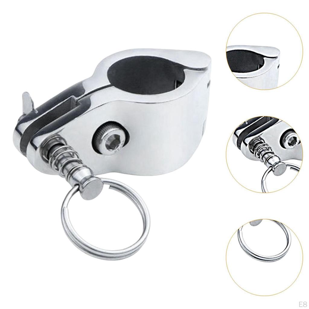 Boat Top Folding Jaw Slide Clamp Locking with Pipe Rail Marine Fittings