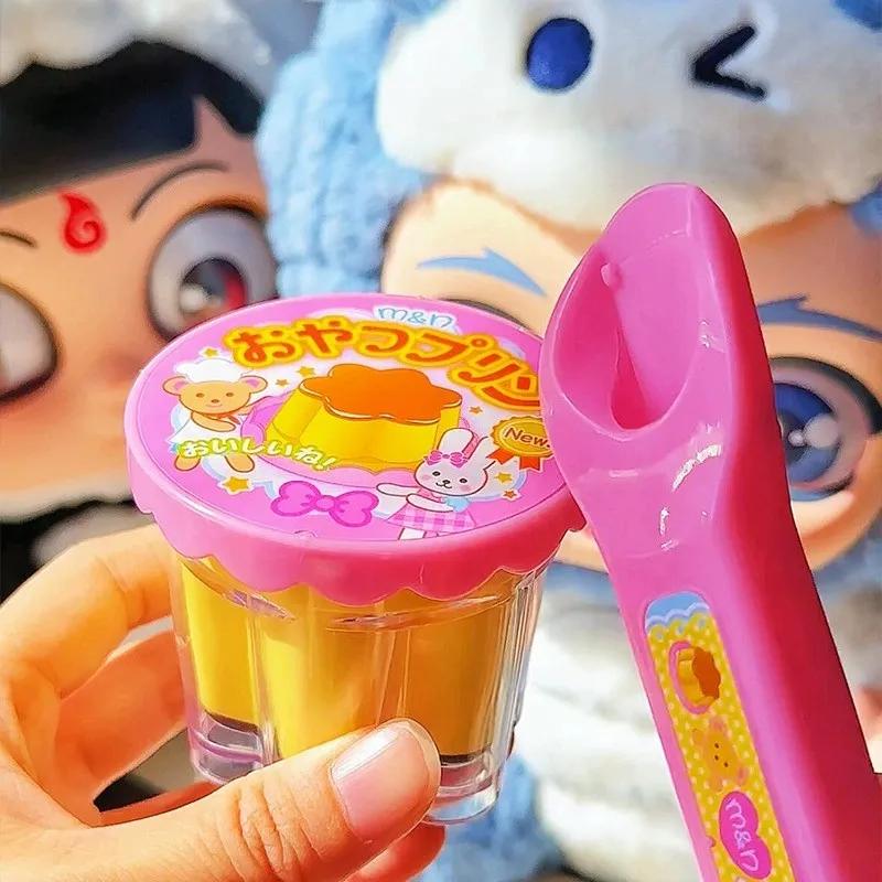 Food Feeding Pudding Feeding Toy Role Play Early Education Strawberry Pudding Toy Pretend Play House Toys Desktop Ornament Toys