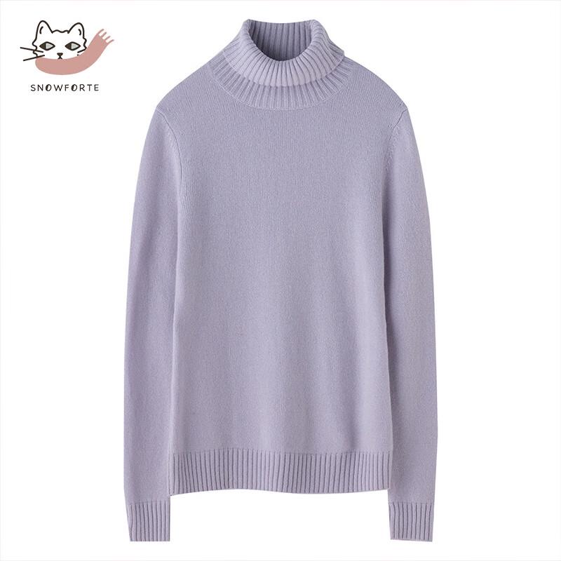 

Женский толстый свитер с высоким воротником из 100% кашемира Sinovode S