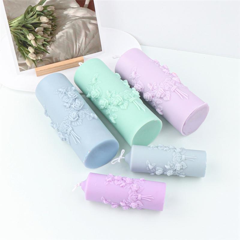 M-Moderne-Kerze Silikonformen zur Herstellung von Kerzen, Harzen, Duftkerzen, handgemachten Wachsseifen