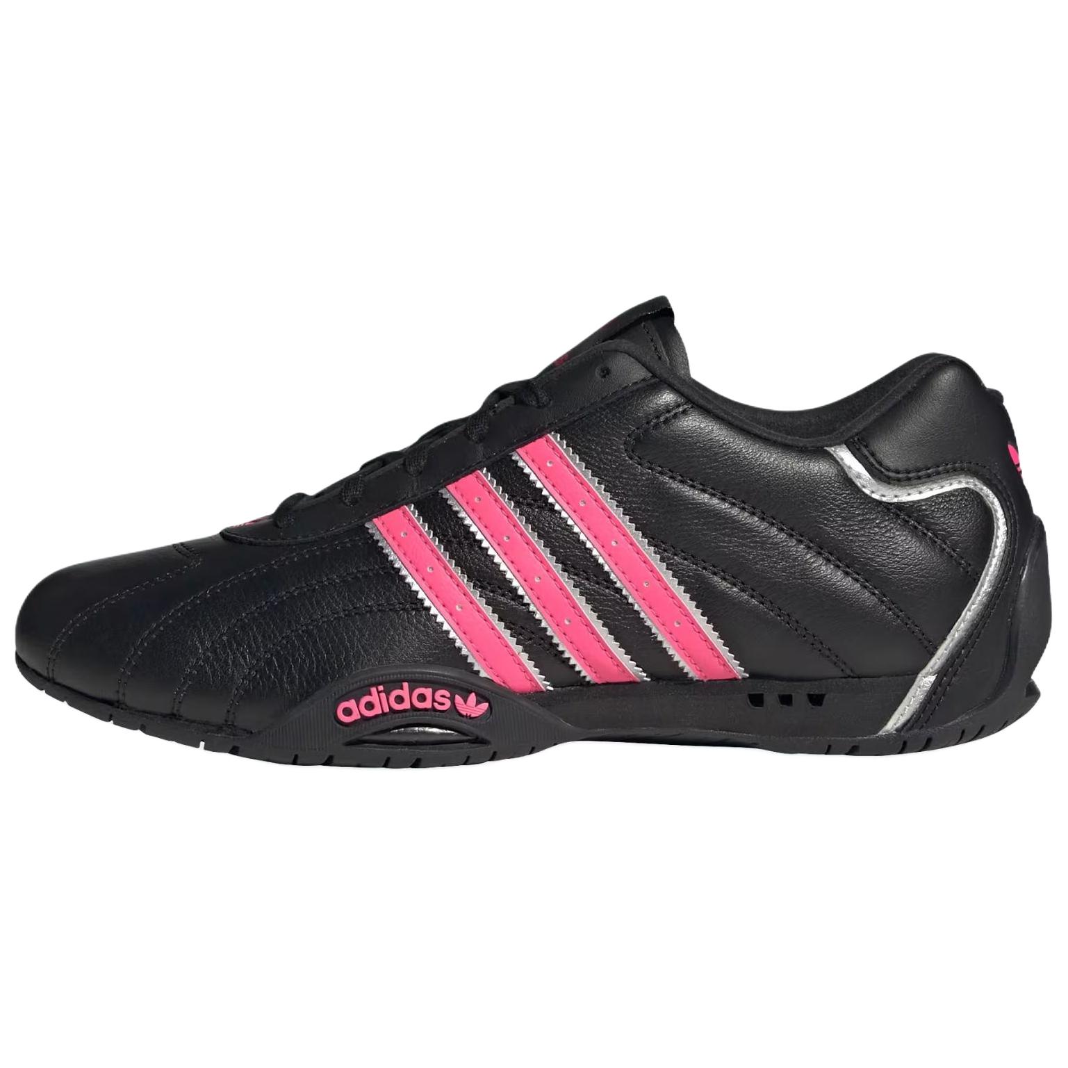

Adidas Originals ADIRACER Low top Casual Shoes Women s Black Pink Sneakers JS0281 40