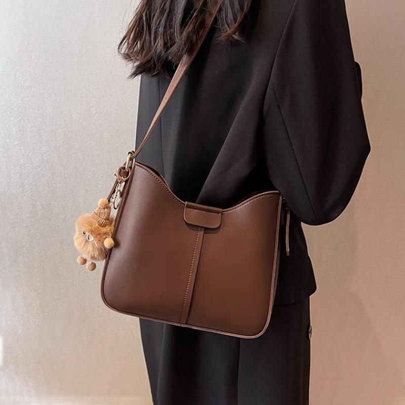 

Сумка-ведро женская 2025 новая модная женская сумка высокая чувственность ретро мода универсальная сумка-мессенджер багаж