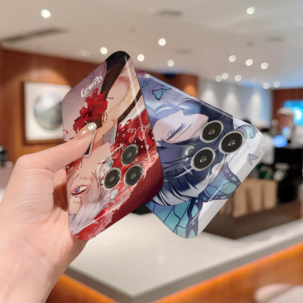 Komplexní filmový kryt na telefon s kresleným módním designem, tvrdý plášť s plným krytem, ​​nárazuvzdorný fotoaparát, ochranný kryt pro OPPO Realme OnePlus Infinix Tecno