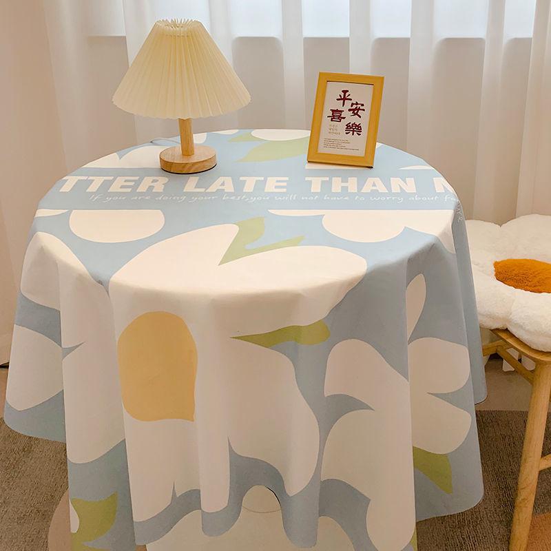 Schachbrett Tischdecke Leichter Luxus Hohes Gefühl Foto Studentenwohnheim Schreibtisch Dekoration Tischdecke Kaffeetischmatte