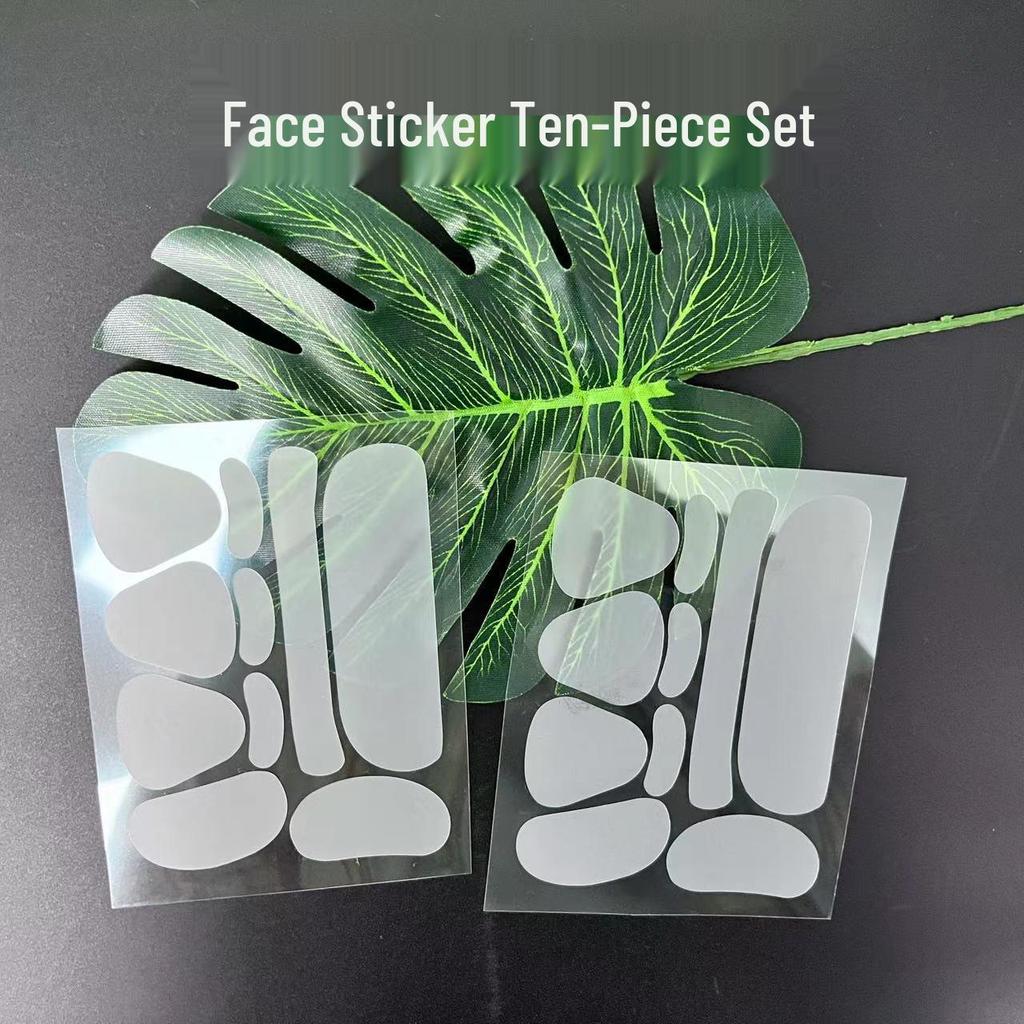 Translucent V-Face Lifting Patch for Chin, Cheeks, and Nasolabial Folds