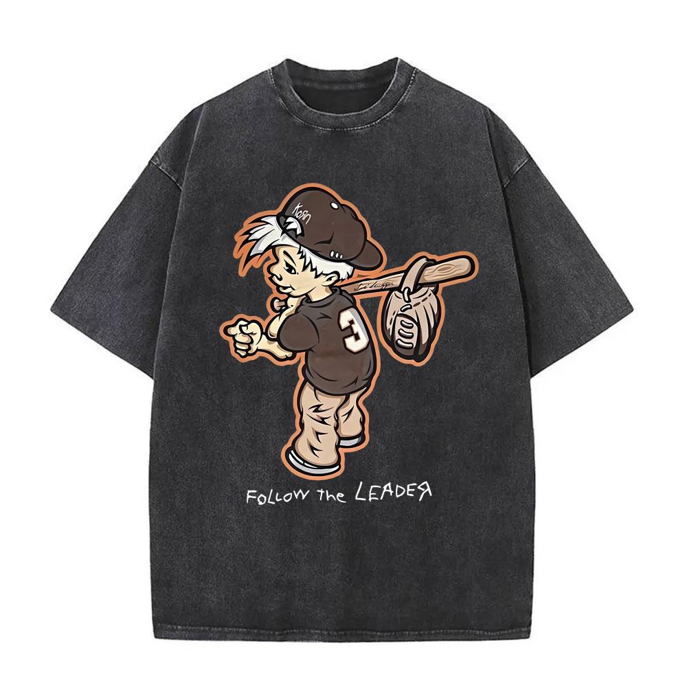 Gewaschenes Vintage Rockband Korn Grafikdruck T-Shirt Männlich Metal Musik Übergroße T-Shirts Männer Frauen Kawaii Süßes Rosa T-Shirt