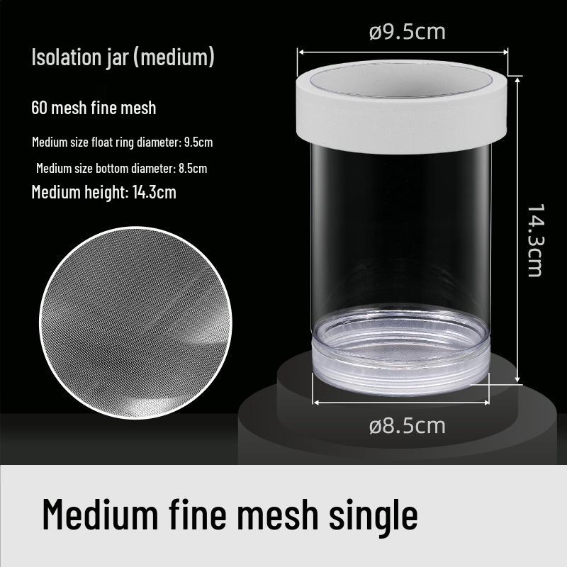 Guppy Breeding Box: Fish Isolation & Hatching Tank for Small Fish Fry & Mother Fish