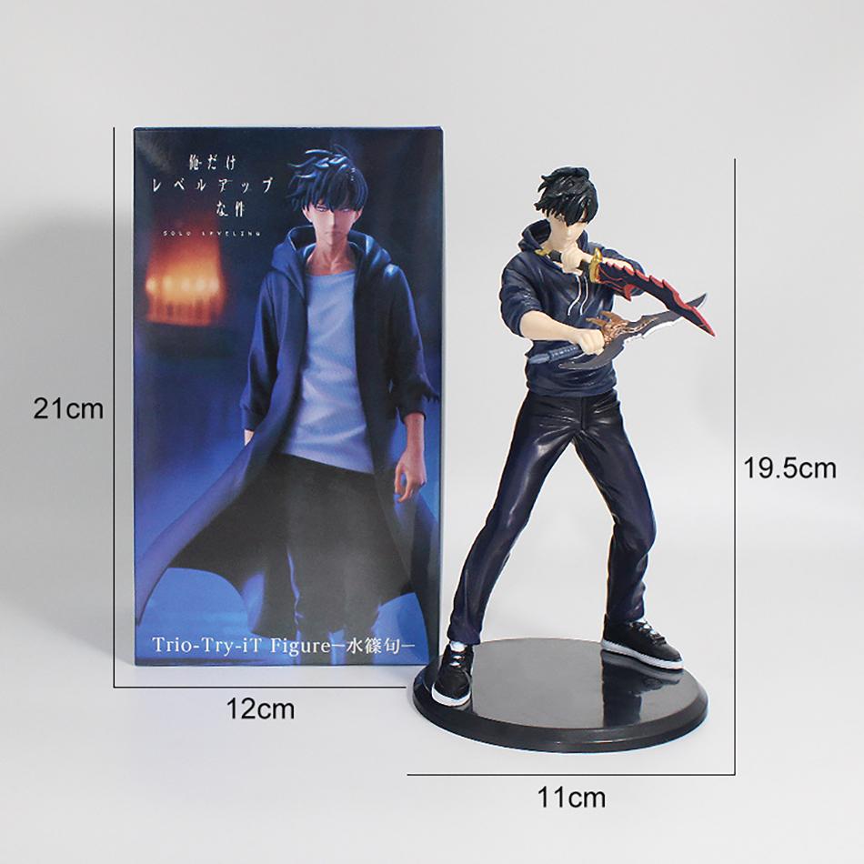 New Solo Leveling Sung Jinwoo Anime Figure Ore dake Level Up na Ken Shun Mizushino Anime Figurine Toy Decor Model Doll Toy Gift