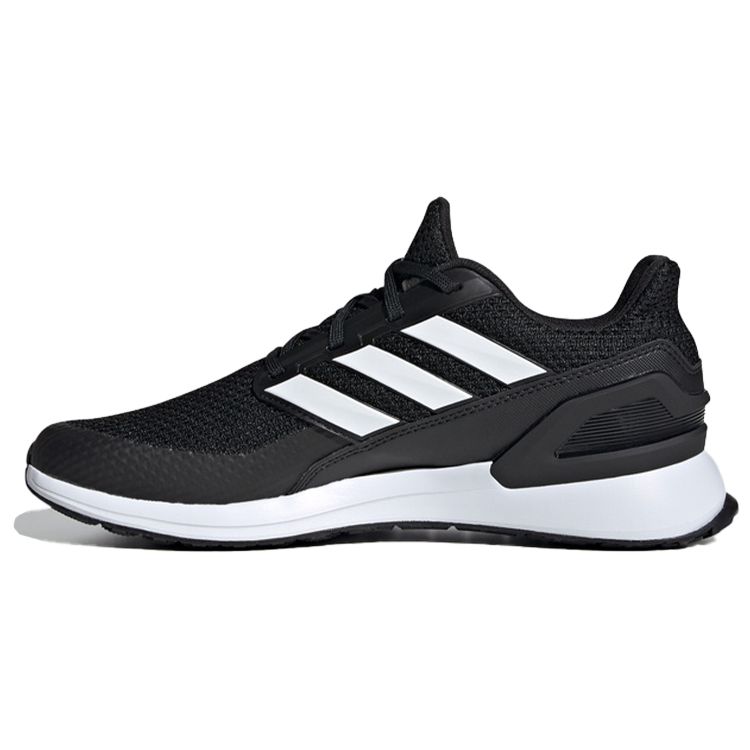 Adidas Rapidarun Run Casual Cushioning Low-Top Running Shoes Unisex Sneakers Black White FY5306