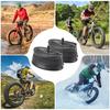YunSCM 2-Pack 20x4.0 Tubes, 32mm Wall, Schrader Valve, 20x4.0/4.5 Bicycle Tubes, Compatible with 20x4.0/20x4 1/4/20x4.5 Electric Bikes, Fat Bikes, and