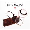 Clip Nose Mini Reading Glasses Men Women Readers Glasses Prescription Glasses Without Sideburns Pince-nez