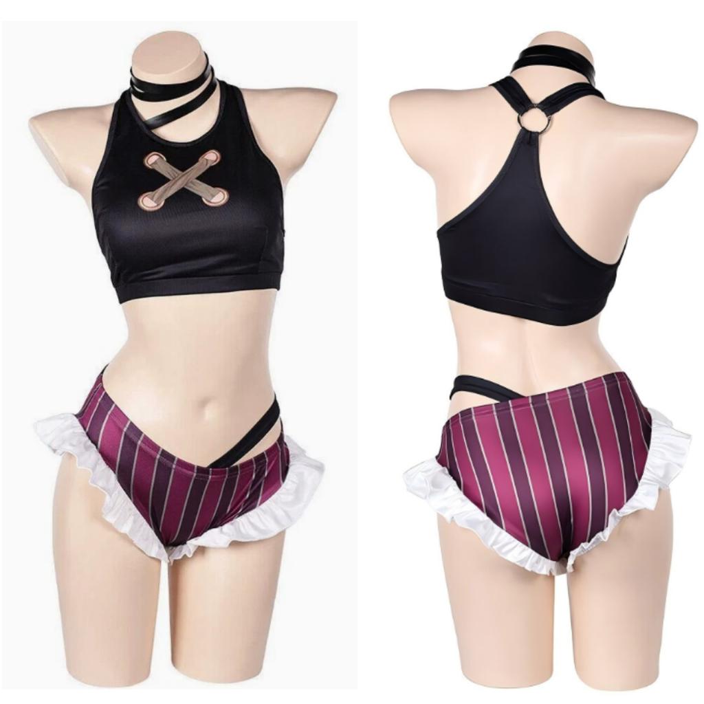 Halloween Cosplay Costume LOL Coswear League Of Legends Battle Of Two Cities Jinx Cosplay Costume Game Anime Game Cos