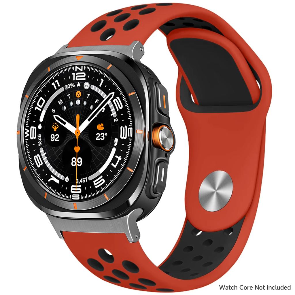 Silicone Strap For Samsung Galaxy Watch 8 40mm 44mm 8 Classic 46mm Sports Breathable Bracelet For Galaxy Ultra 2025 47MM Band