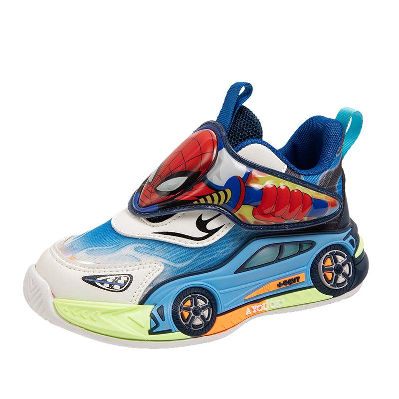 Children's Basketball Shoes Breathable and Comfortable Boys' Casual Luminous Soft-soled Sports Shoes