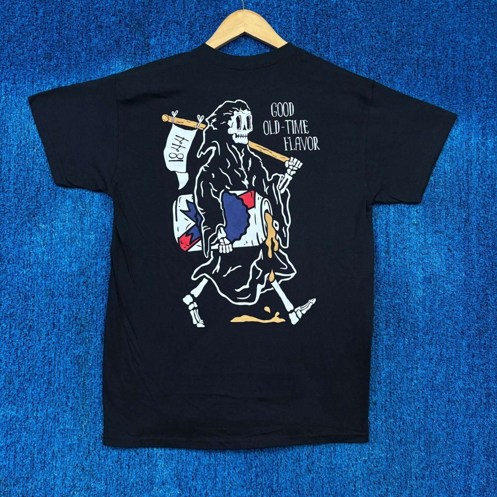 Pabst Blue Ribbon “Good Old Time Flavor”Graphic T-Shirt Size M L
