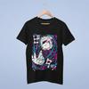 Anime Jujutsu Kaisen Satoru Gojo Graphic TShirt 100Cotton Oversized Shirt unisex Y2k Unisex Short Sleeve ONeck Selling Popular