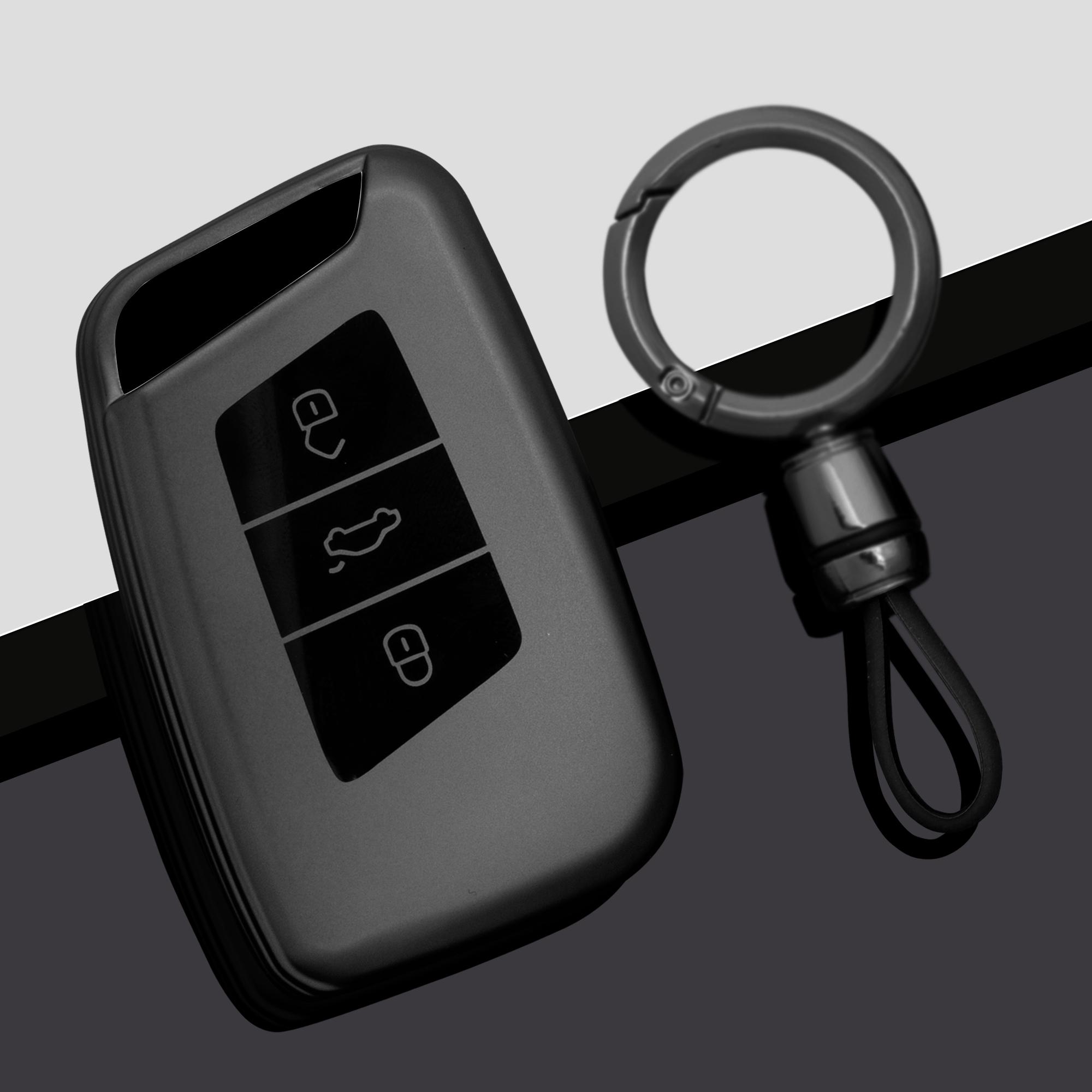 

Car Key Case For Vw Passat B8 Arteon Atlas Cross Sport Remote Cover Shell Keychain Holder Accessories