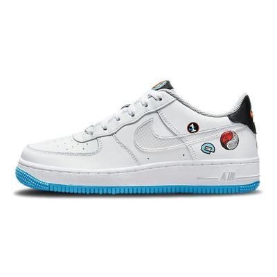 Air Force 1 LV8 1 GS Happy Hoops Bianco Multicolore Grigio Lupo DM8088-100