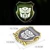 Cartoon Character Metal Pin Badge Marvel Transformers Optimus Prime Megatron Cosplay Accessories