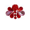 Kids' Hanfu Flower Forehead Tattoos: Ancient Style Adornment for Girls